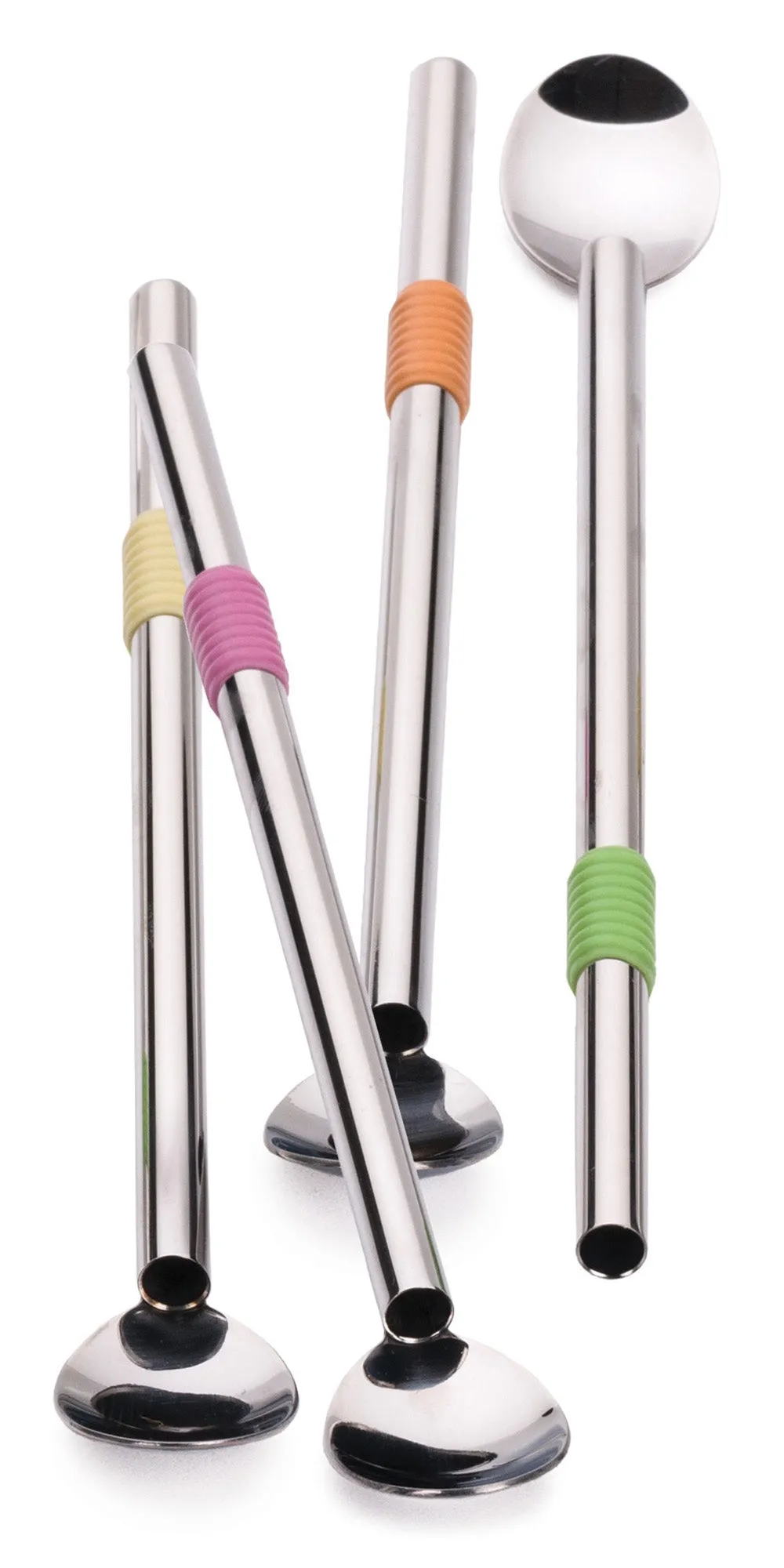 8.5In Spoon Straw Set Of 4