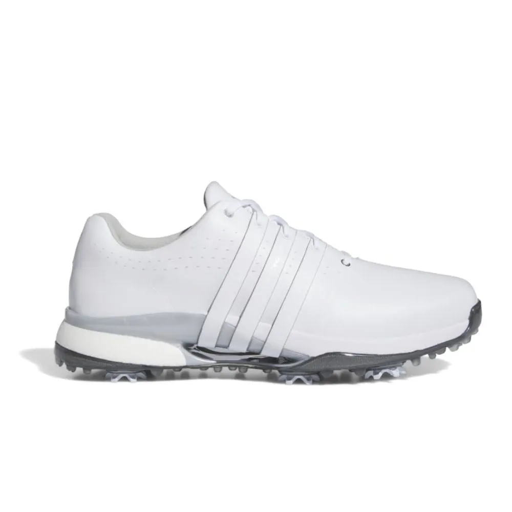 adidas Tour360 Mens Leather Spiked Golf Shoes IF0244