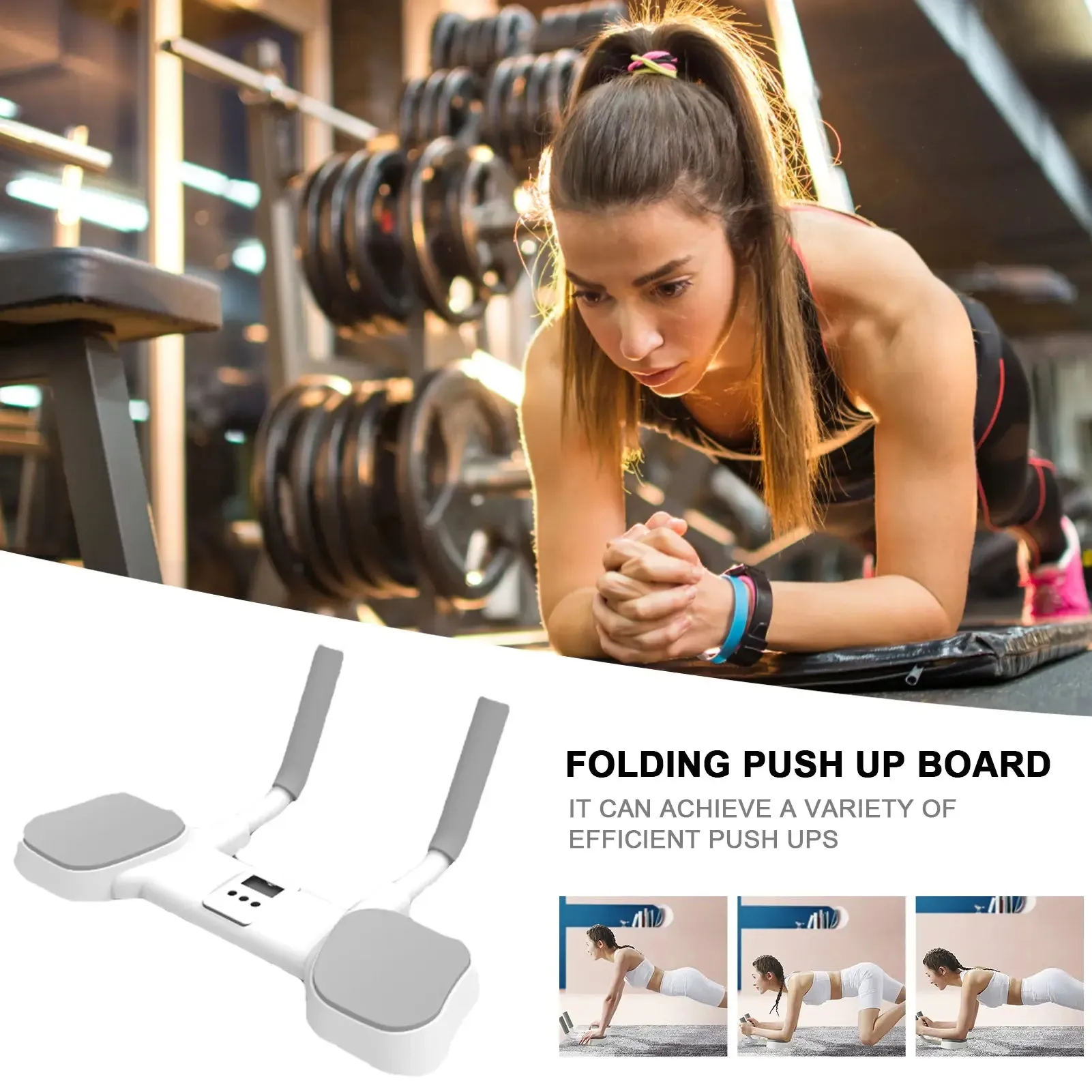 Advanced Plank Abdominal Muscle Trainer for Core Strength and Fitness
