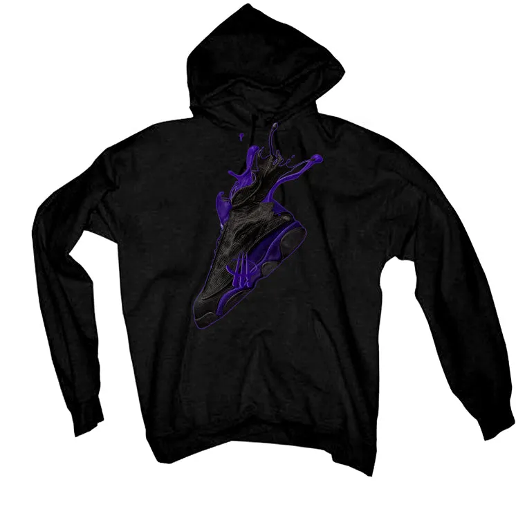 Air Jordan 13 “Court Purple” Black T-Shirt (Splash 13)