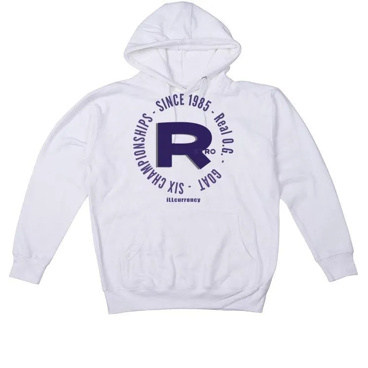Air Jordan 3 “Court Purple” White T-Shirt (retro og)