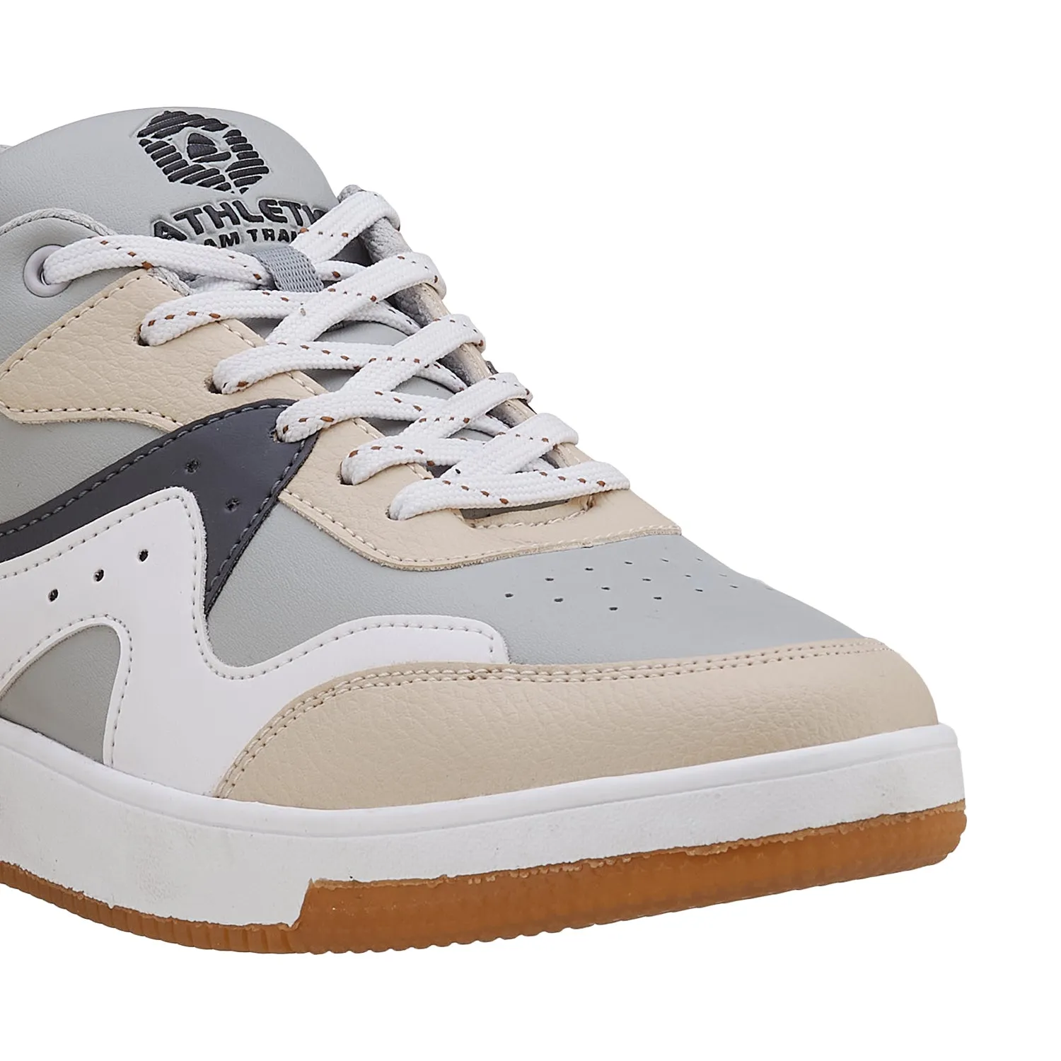 Duke Men Colourblocked & Perforations Sneakers (FWOL2525)