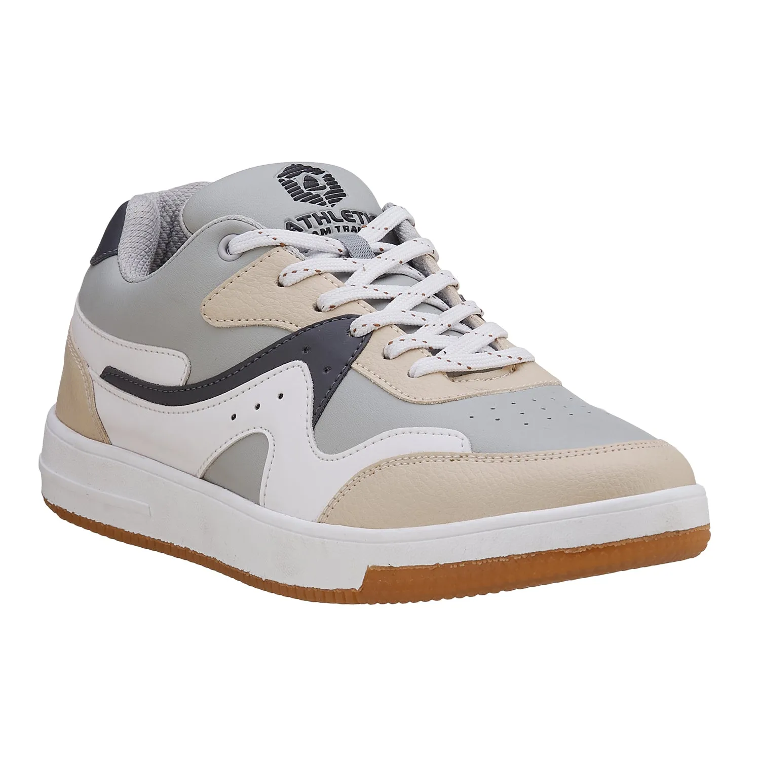 Duke Men Colourblocked & Perforations Sneakers (FWOL2525)
