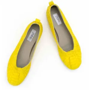 Jfahri Ballet Flats - Neon Yellow