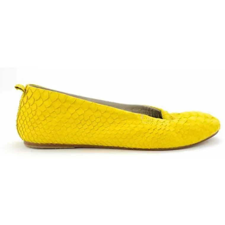 Jfahri Ballet Flats - Neon Yellow