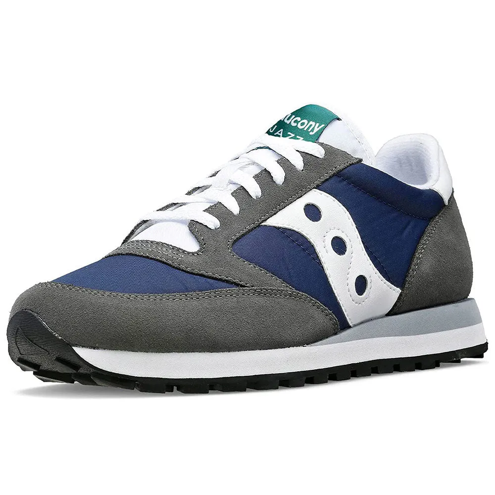 Scarpe Uomo Saucony Sneakers Jazz Original Gray - Navy