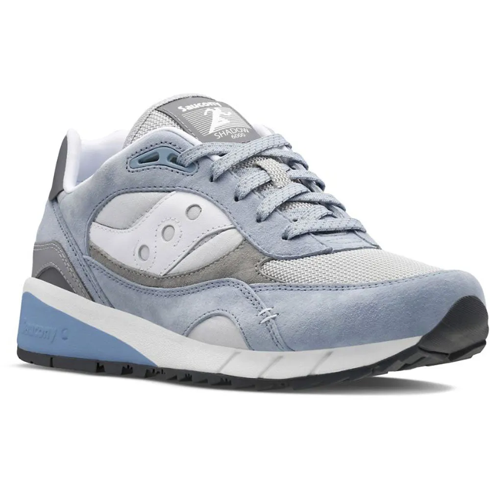Scarpe Uomo Saucony Sneakers Shadow 6000 Light Blue - Grey