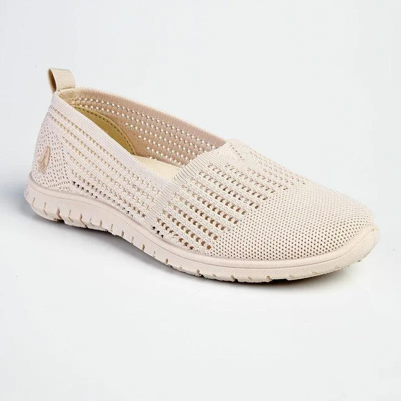 Soft style by Hush Puppies Nani Lurex Sneaker - Ivory