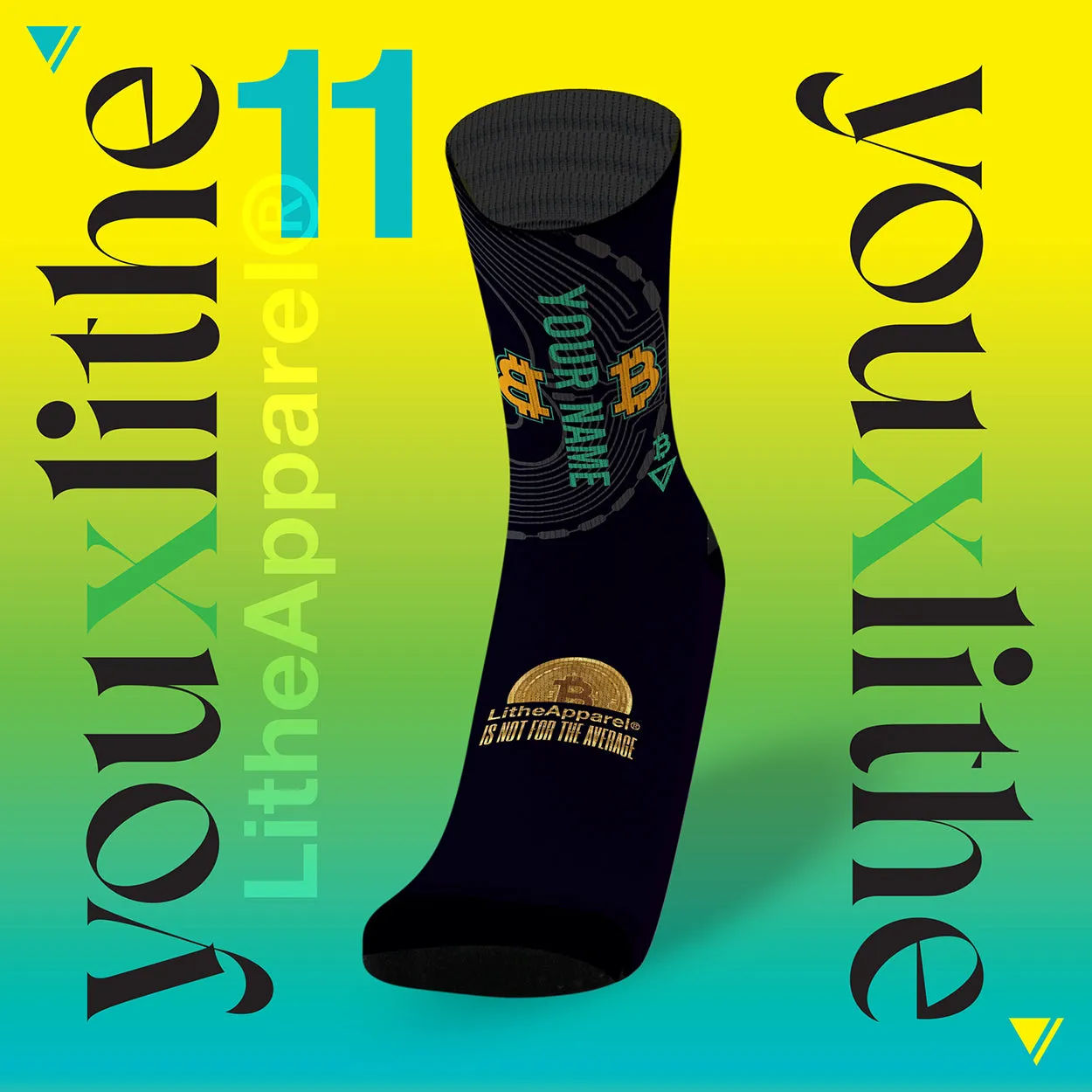 YOU X LITHE | CALCETINES PERSONALIZADOS |  30 diseños a elegir
