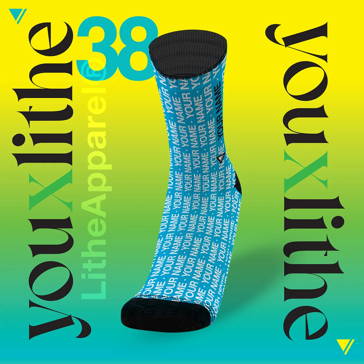 YOU X LITHE | CALCETINES PERSONALIZADOS |  30 diseños a elegir