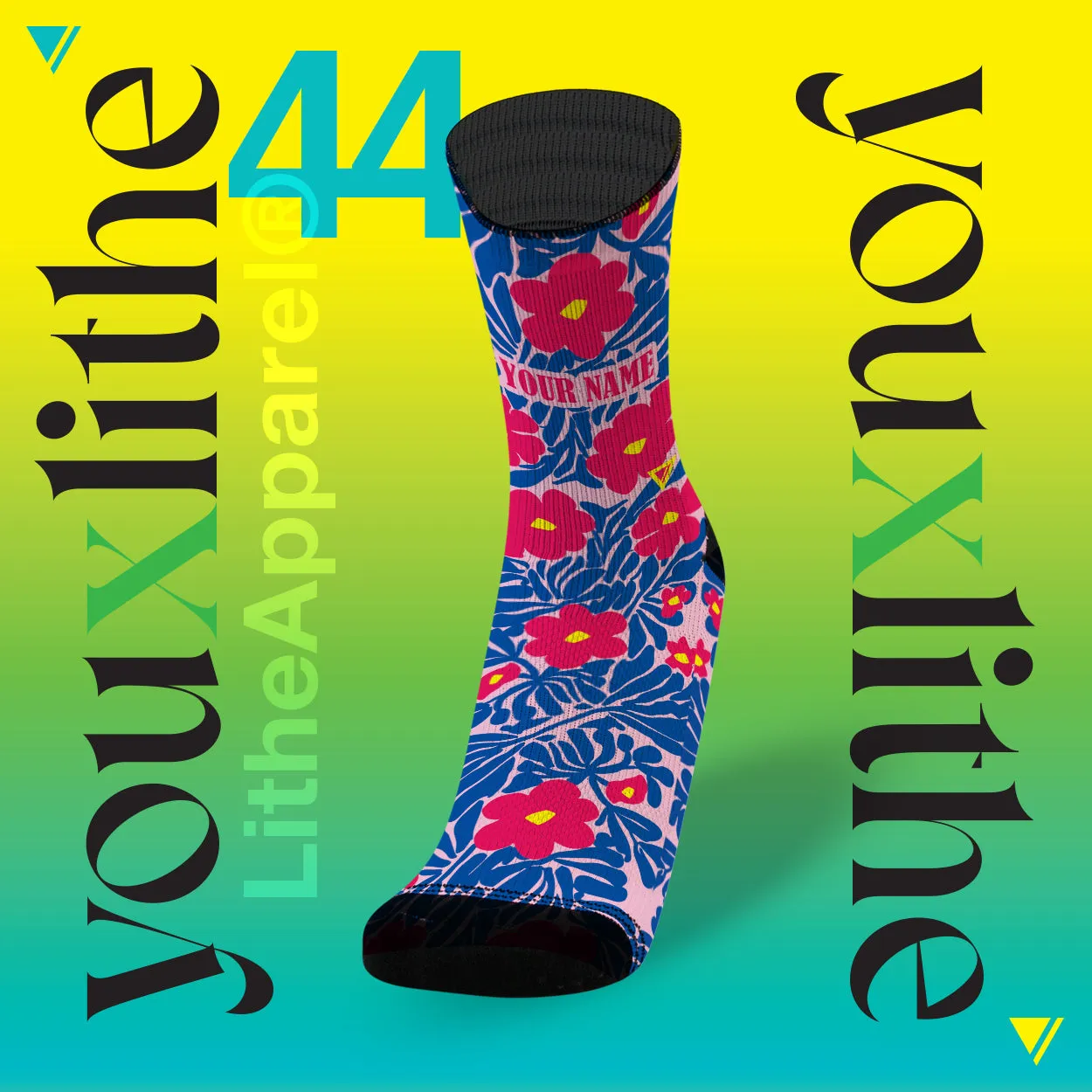 YOU X LITHE | CALCETINES PERSONALIZADOS |  30 diseños a elegir