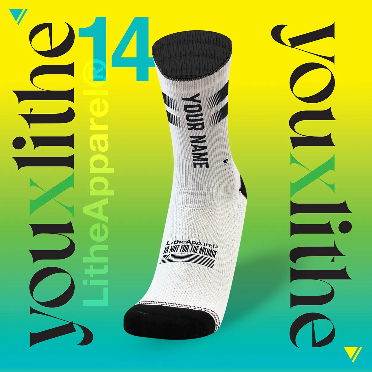 YOU X LITHE | CALCETINES PERSONALIZADOS |  30 diseños a elegir