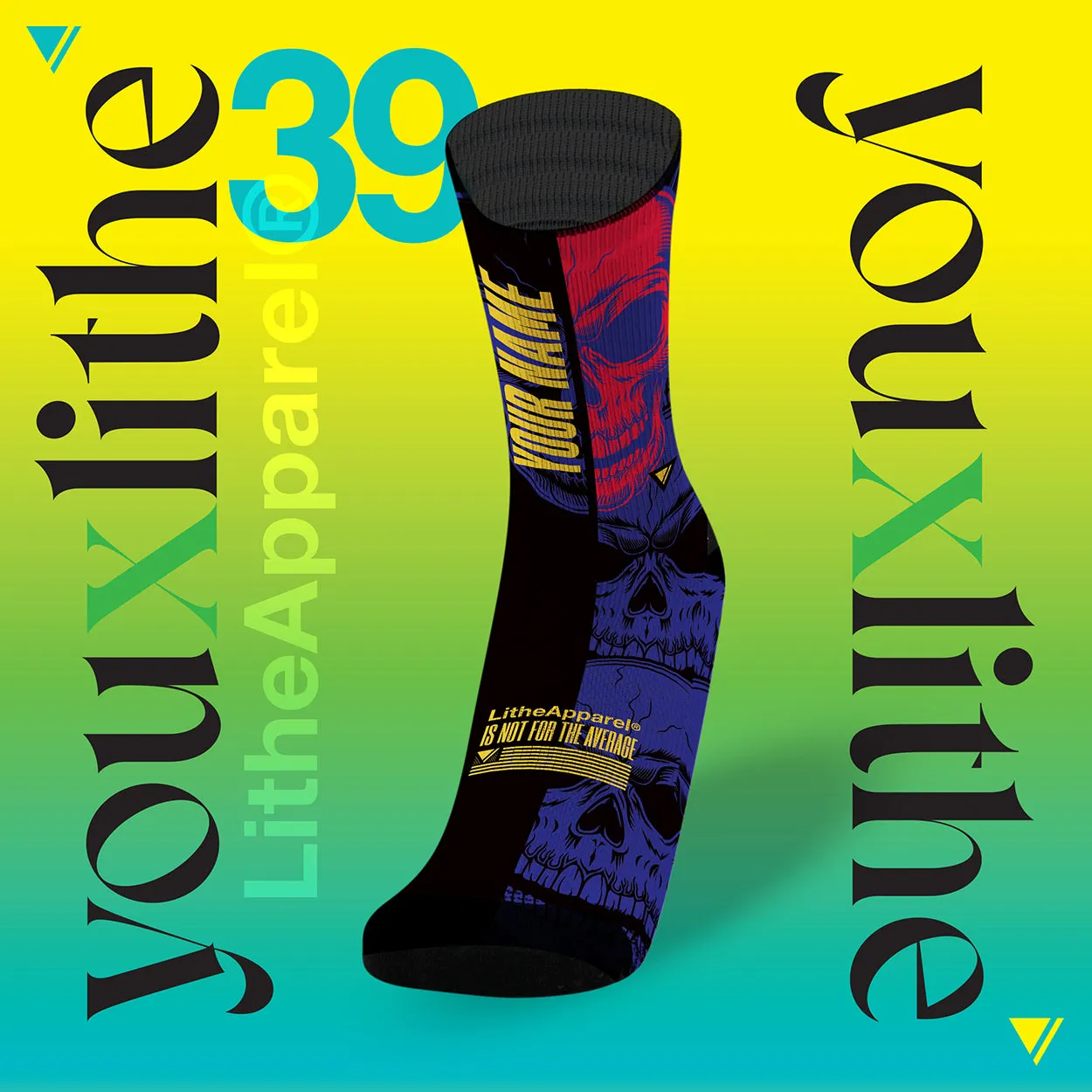 YOU X LITHE | CALCETINES PERSONALIZADOS |  30 diseños a elegir