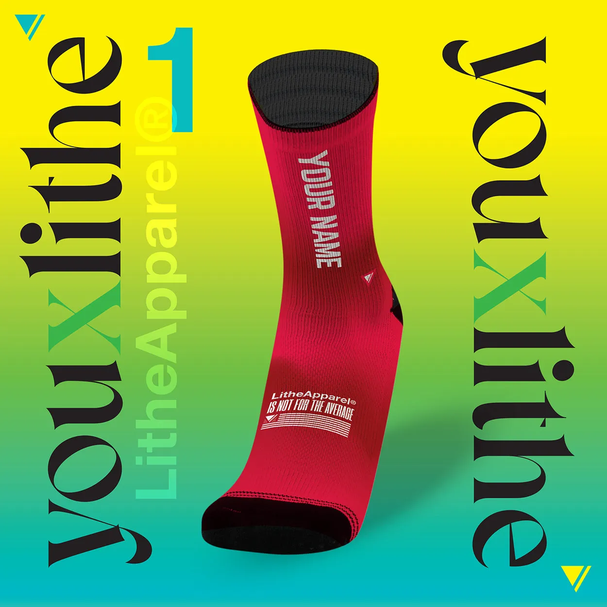 YOU X LITHE | CALCETINES PERSONALIZADOS |  30 diseños a elegir