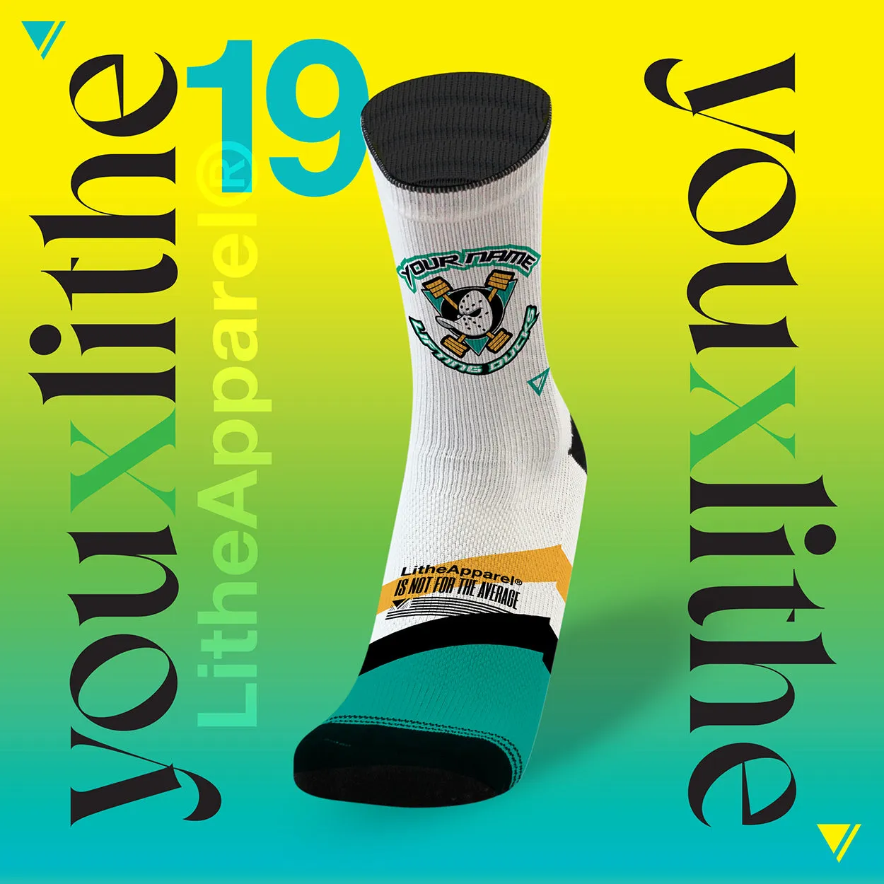 YOU X LITHE | CALCETINES PERSONALIZADOS |  30 diseños a elegir