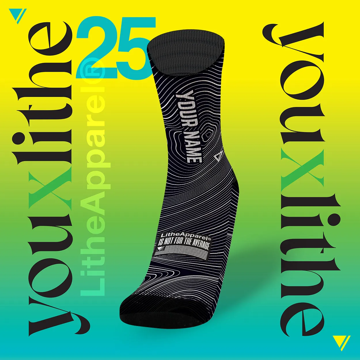 YOU X LITHE | CALCETINES PERSONALIZADOS |  30 diseños a elegir