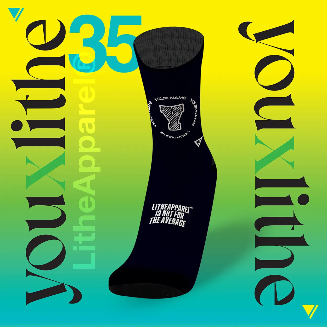 YOU X LITHE | CALCETINES PERSONALIZADOS |  30 diseños a elegir