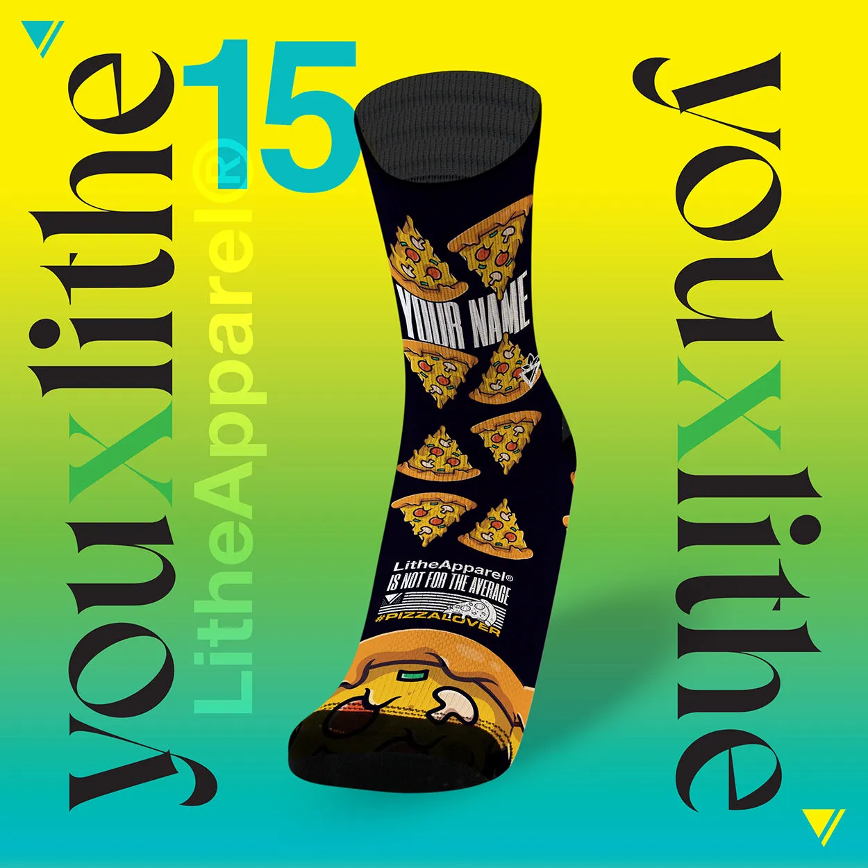 YOU X LITHE | CALCETINES PERSONALIZADOS |  30 diseños a elegir
